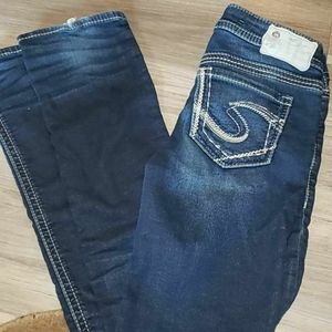 Bootcut jeans, size 26.